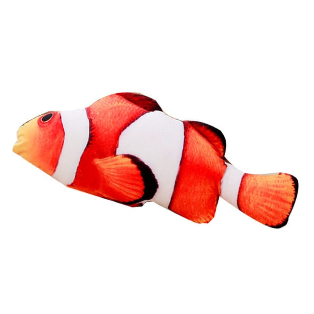 1pc Funny Simulation Fish Plush Toy Stuffed Fish Carp Plush Animal Toys Pet Cat Dog Toy Baby Kids Room Decor Birthday Gift