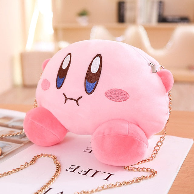 50cm Kirby Plush Soft Sleep Pillow Cap Kawaii Anime Game Kirby Sleep Pillow Cushion Soft Pet House Doll Toys Creative Gift