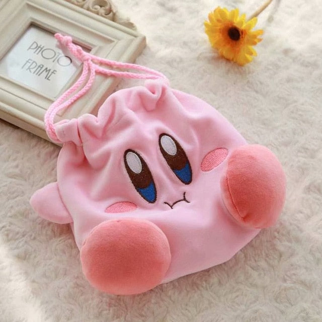 50cm Kirby Plush Soft Sleep Pillow Cap Kawaii Anime Game Kirby Sleep Pillow Cushion Soft Pet House Doll Toys Creative Gift