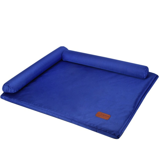 Pet Bed Mattress Dog Cat Cushion Waterproof Pad Soft Mat Removable Cover Pillow Kennel Dog Mat Pet Puppy Cushion Mat