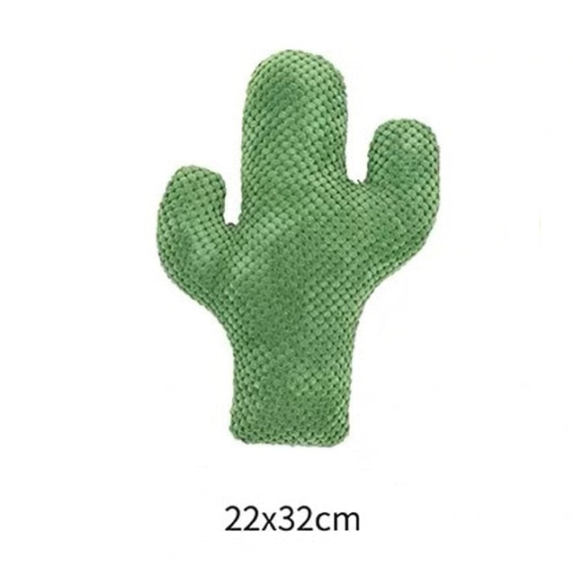 Cactus Cat Toy with Catnip Cat Toys Interactive Accessories Corduroy Fabric Plant Cats Scratcher Pillow Pet Supplies Products