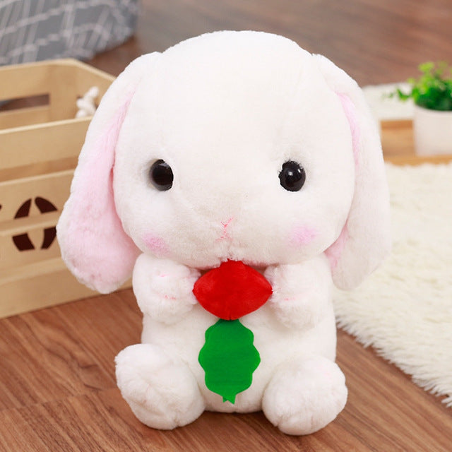 22cm 32cm 45cm Cute Rabbit Classical Soft  Rabbit Loppy Rabbit Pillow Friend Girls Plush Doll Kid Toy Xmas Gift