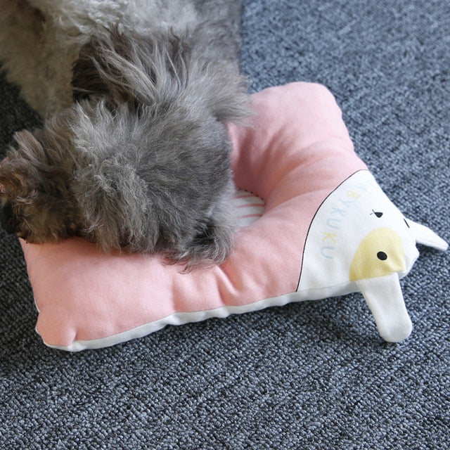 2019 Fashion Pet Pillow Cat and Dog Sleeping Pillows Special Pillows Teddy Bear Pomeranian Dogs Supplies Dog Mat Puppy