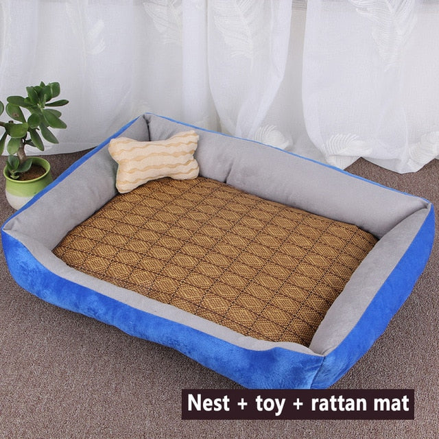 Summer Pet bed dog pillow beds pad mat pets sofa cat house puppy cooling blanket for large medium small dogs pet shop Products