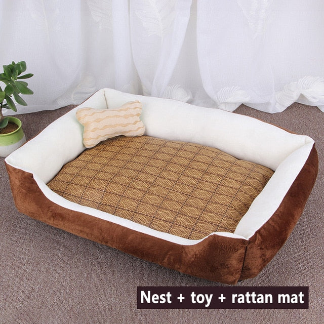 Summer Pet bed dog pillow beds pad mat pets sofa cat house puppy cooling blanket for large medium small dogs pet shop Products