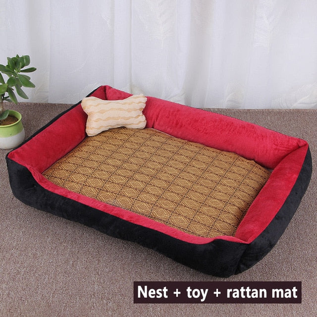 Summer Pet bed dog pillow beds pad mat pets sofa cat house puppy cooling blanket for large medium small dogs pet shop Products