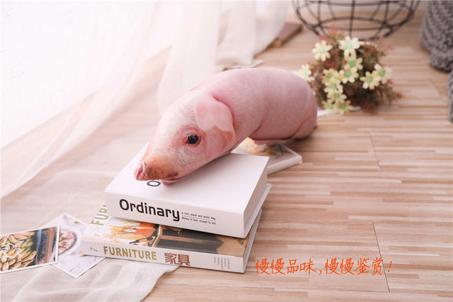 Simulated Big Long Pig Plush Pillow Stuffed Animals Pillows Kids Adults Pets Bolster Funny Sofa Bed Description Friend Gifts